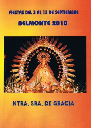 Fiestas patronales en honor a Nuestra Señora de Gracia 2010 Belmonte